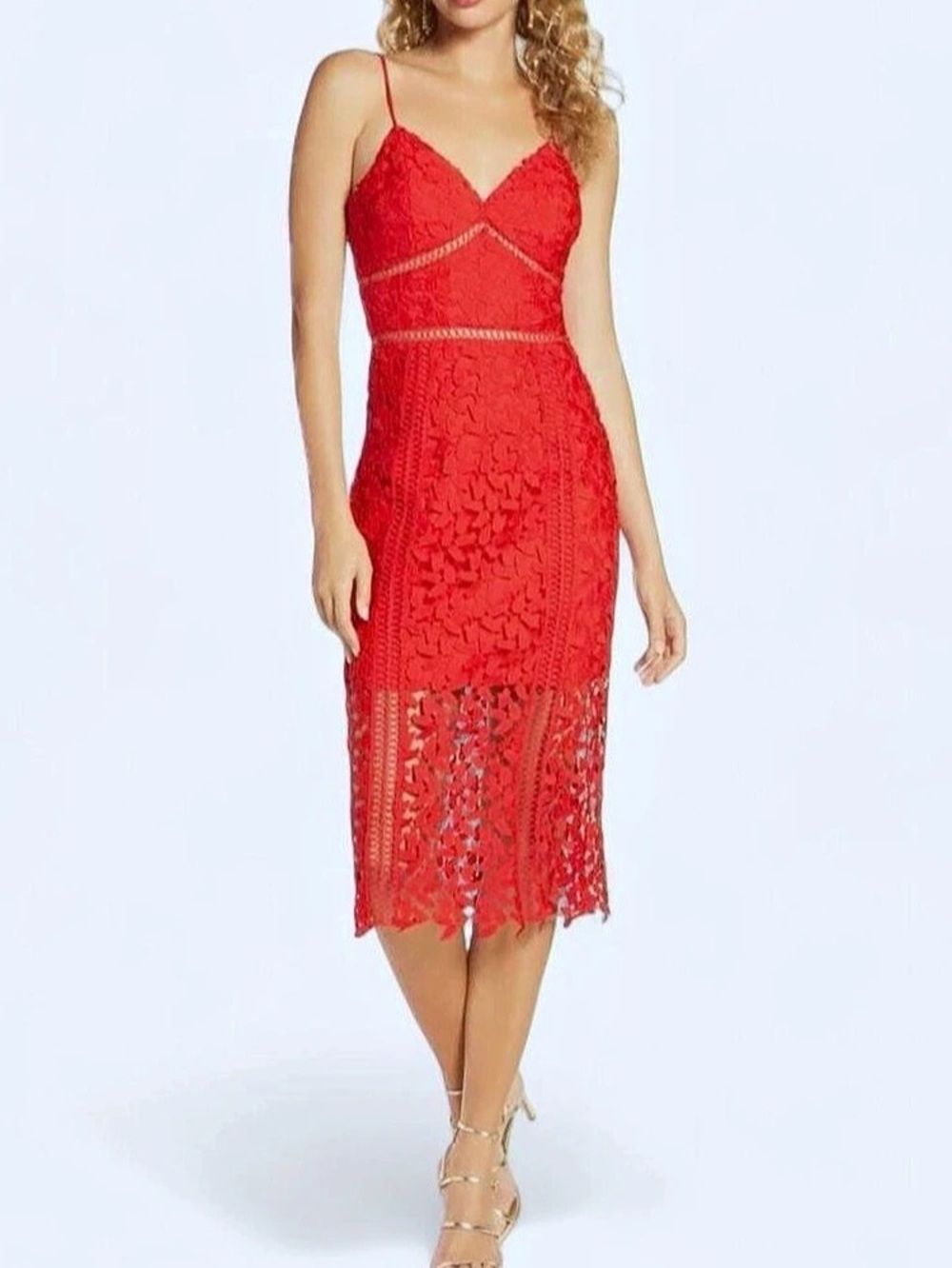 BARDOT ROXY MIDI DRESS